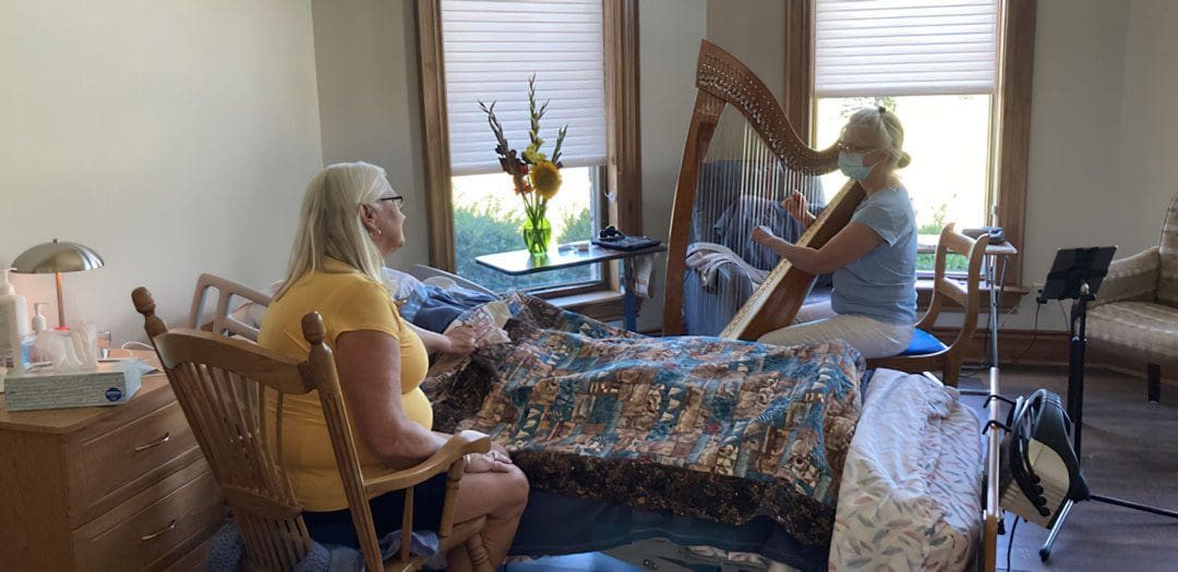 Martha Lawrance, Bedside Harp Therapy