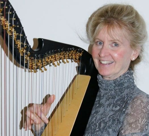 Harpist Martha Lawrance